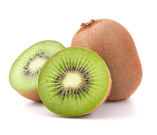 Kiwi cut in half